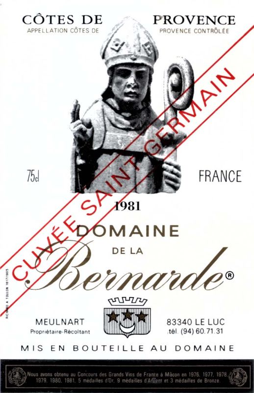 Provence-Bernarde-St Germain 1981.jpg